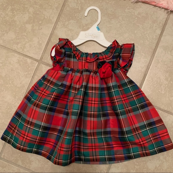Christmas dress for baby - Picture 1 of 5